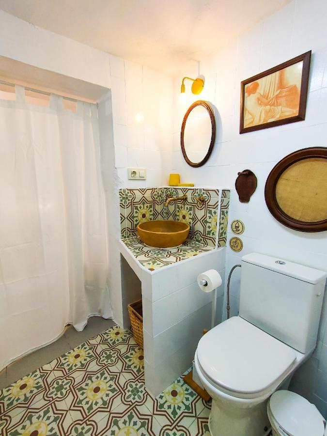 La Cueva Blanca Apartment Alcala del Jucar Bagian luar foto